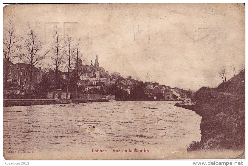 LOBBES : Vue De La Sambre - Andere & Zonder Classificatie