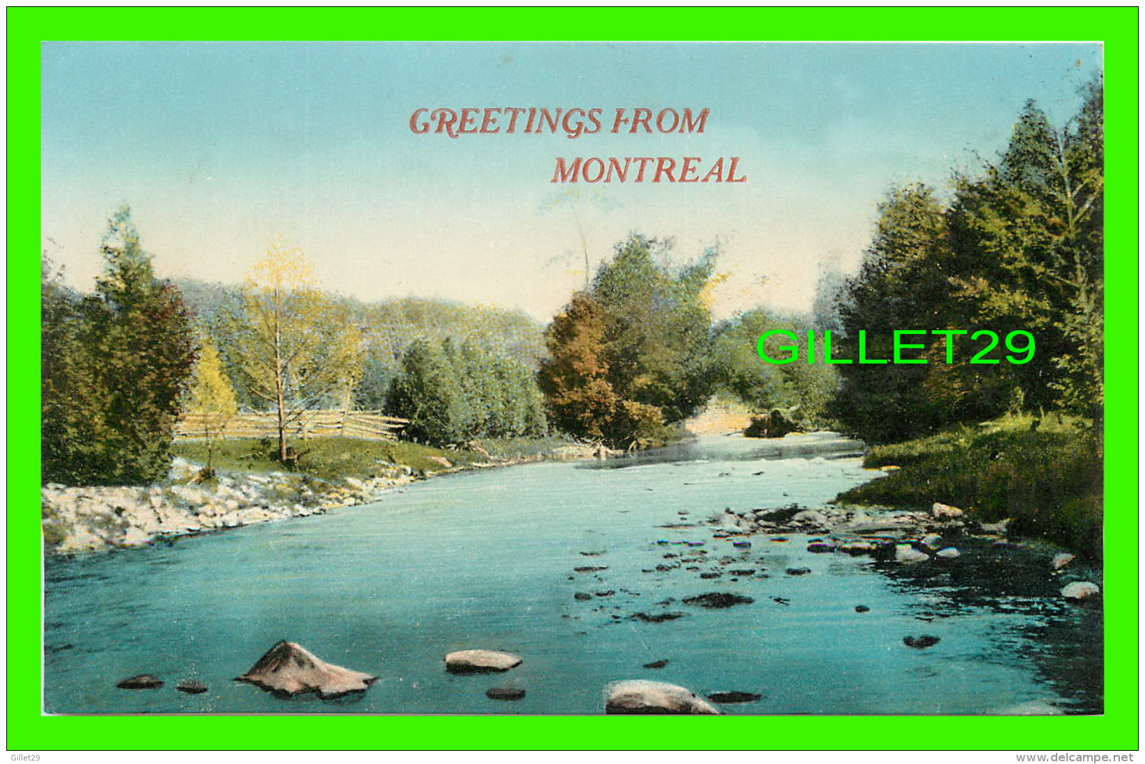 GREETINGS FROM MONTREAL, QUÉBEC - PUB. BY STEDMAN BROS, LIMITED - - Souvenir De...
