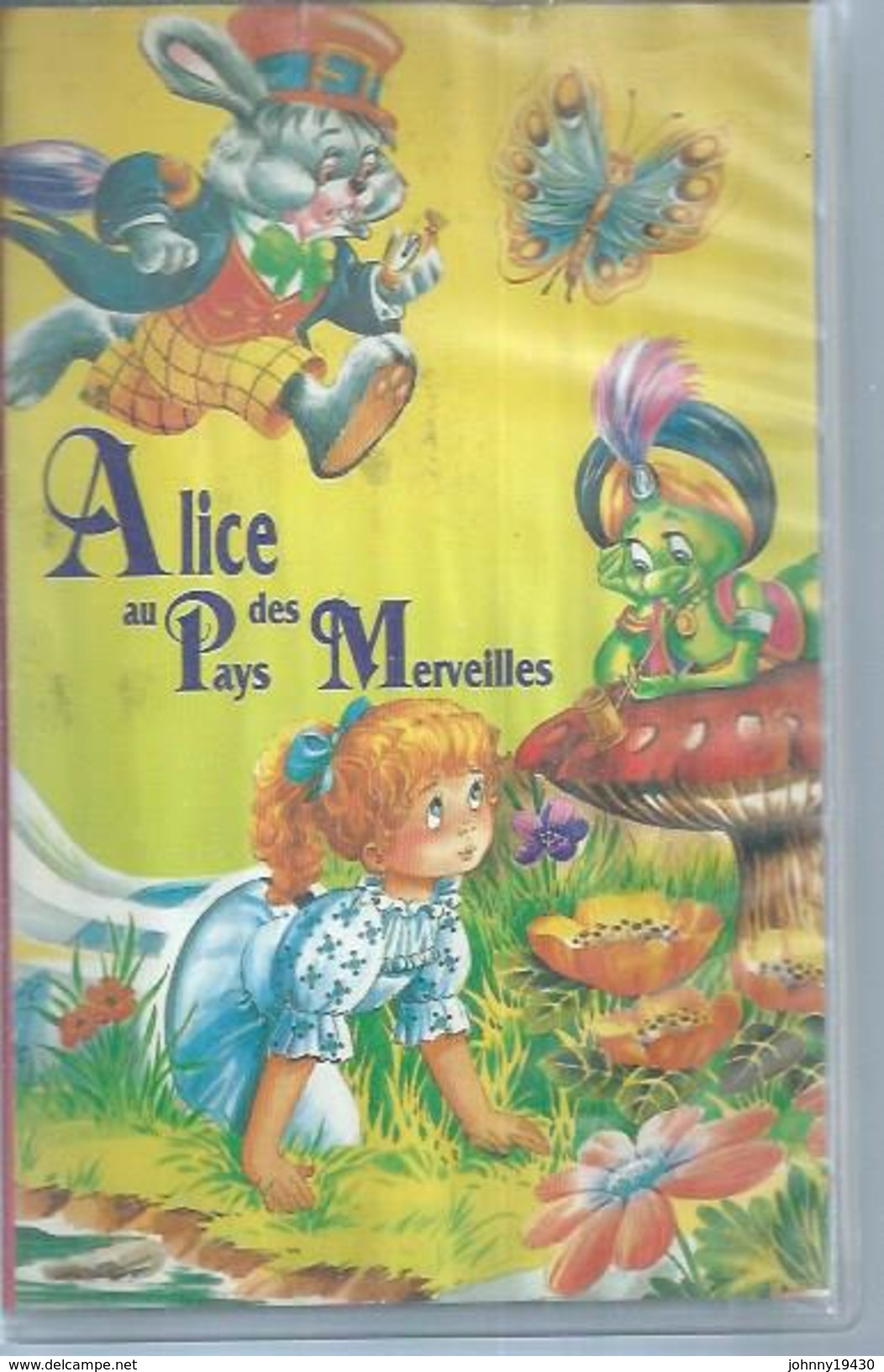 VHS / K7 Vidéo    "  ALICE AU PAYS DES MERVEILLES  " - Dessins Animés