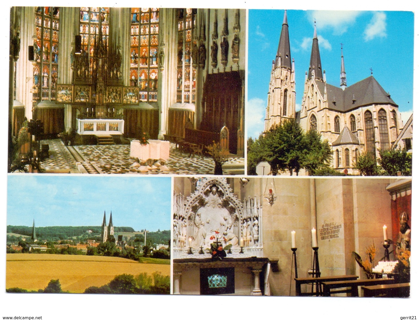 4425 BILLERBECK, Ludgerus-Dom, Mehrbild-AK - Coesfeld