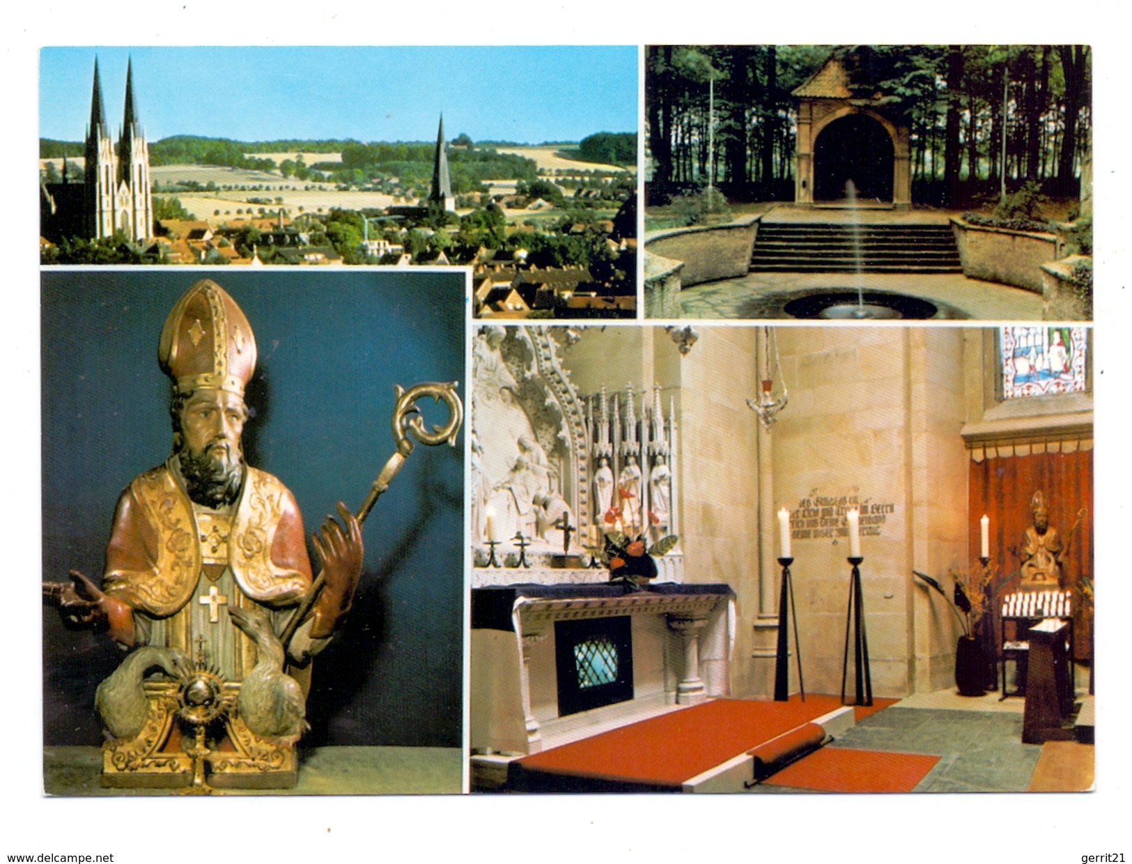 4425 BILLERBECK, Ludgerus-Dom, Mehrbild-AK - Coesfeld