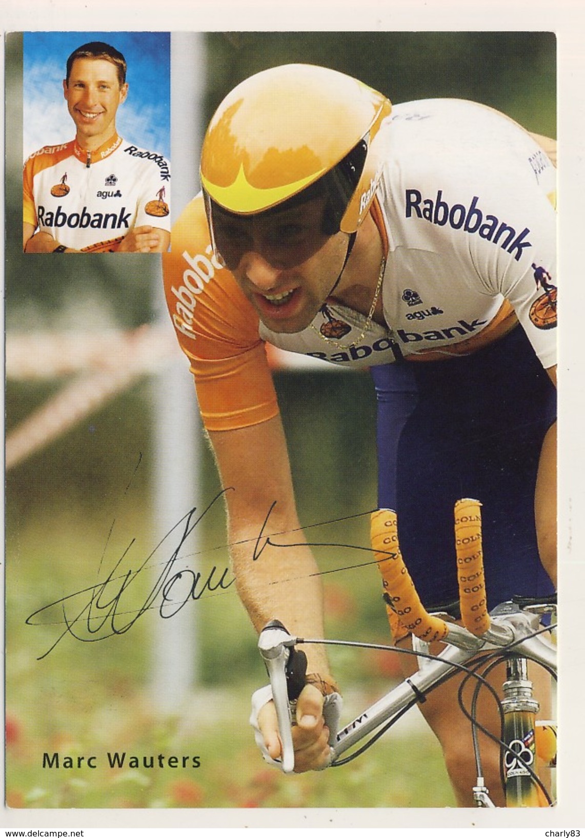 MARC  WAUTERS  -EQUIPE RABOBANK  N1061 - Ciclismo