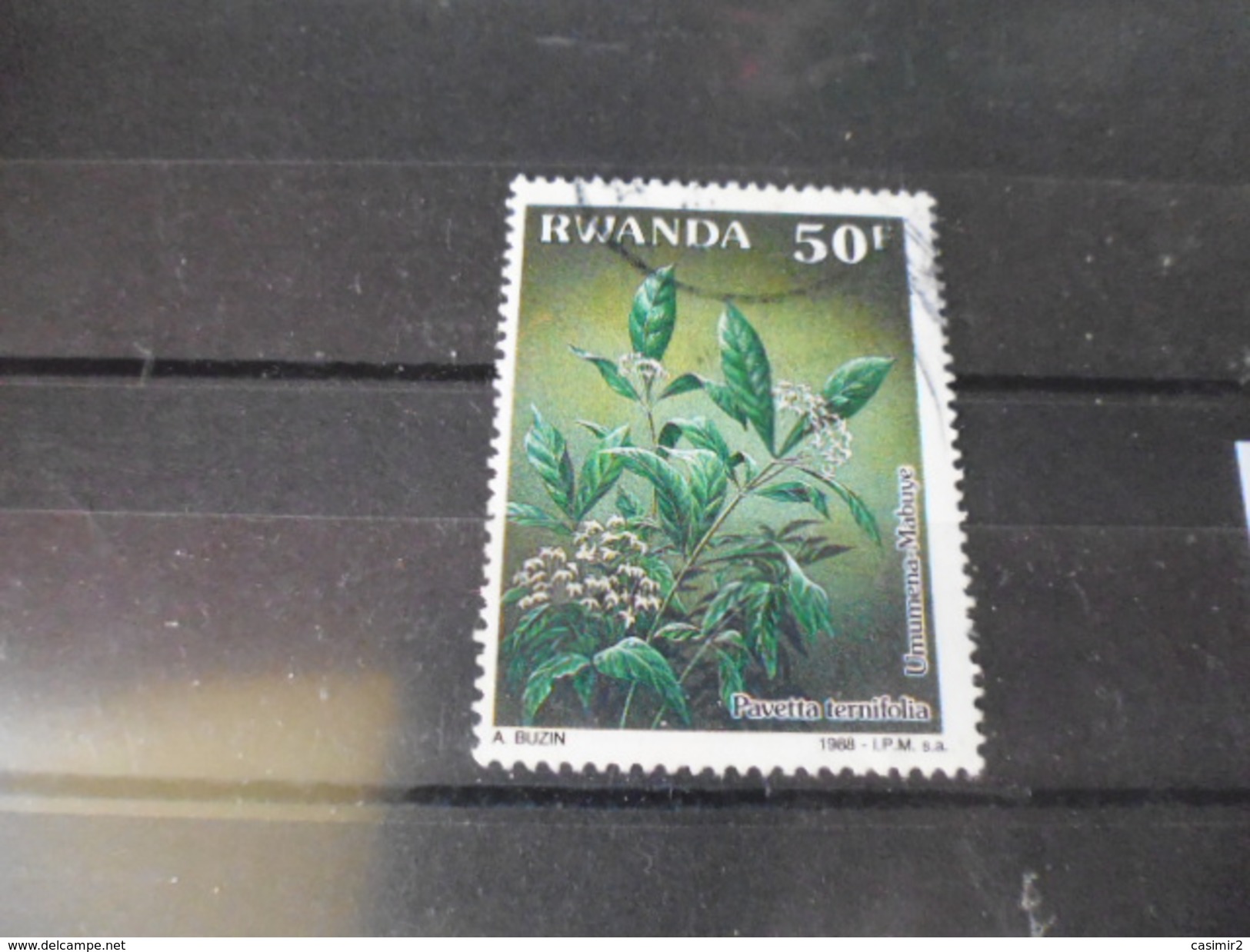 RWANDA TIMBRE  YVERT N° 1280 - Usati