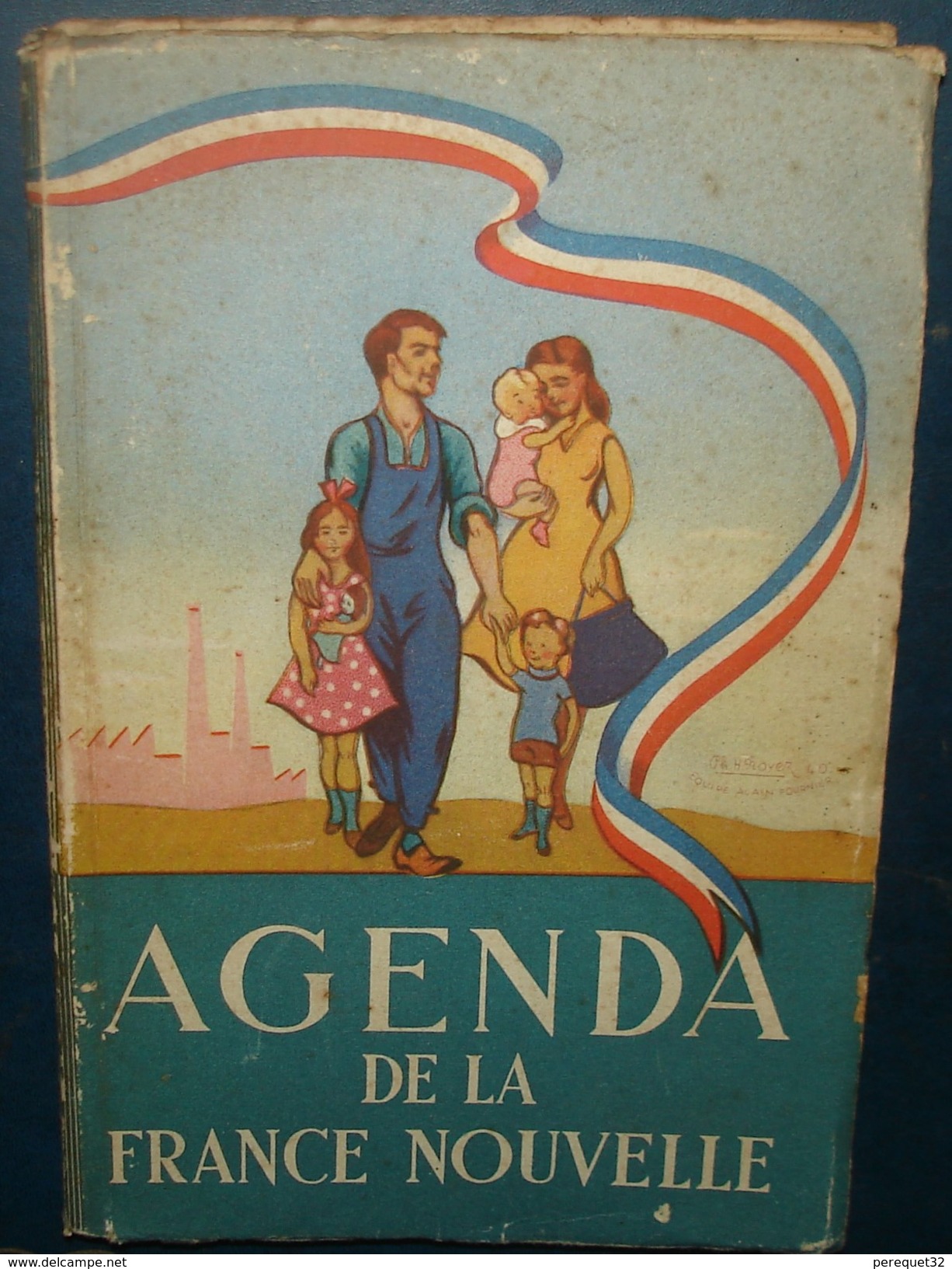 AGENDA DE LA FRANCE NOUVELLE.1941.384 Pages. - Otros & Sin Clasificación