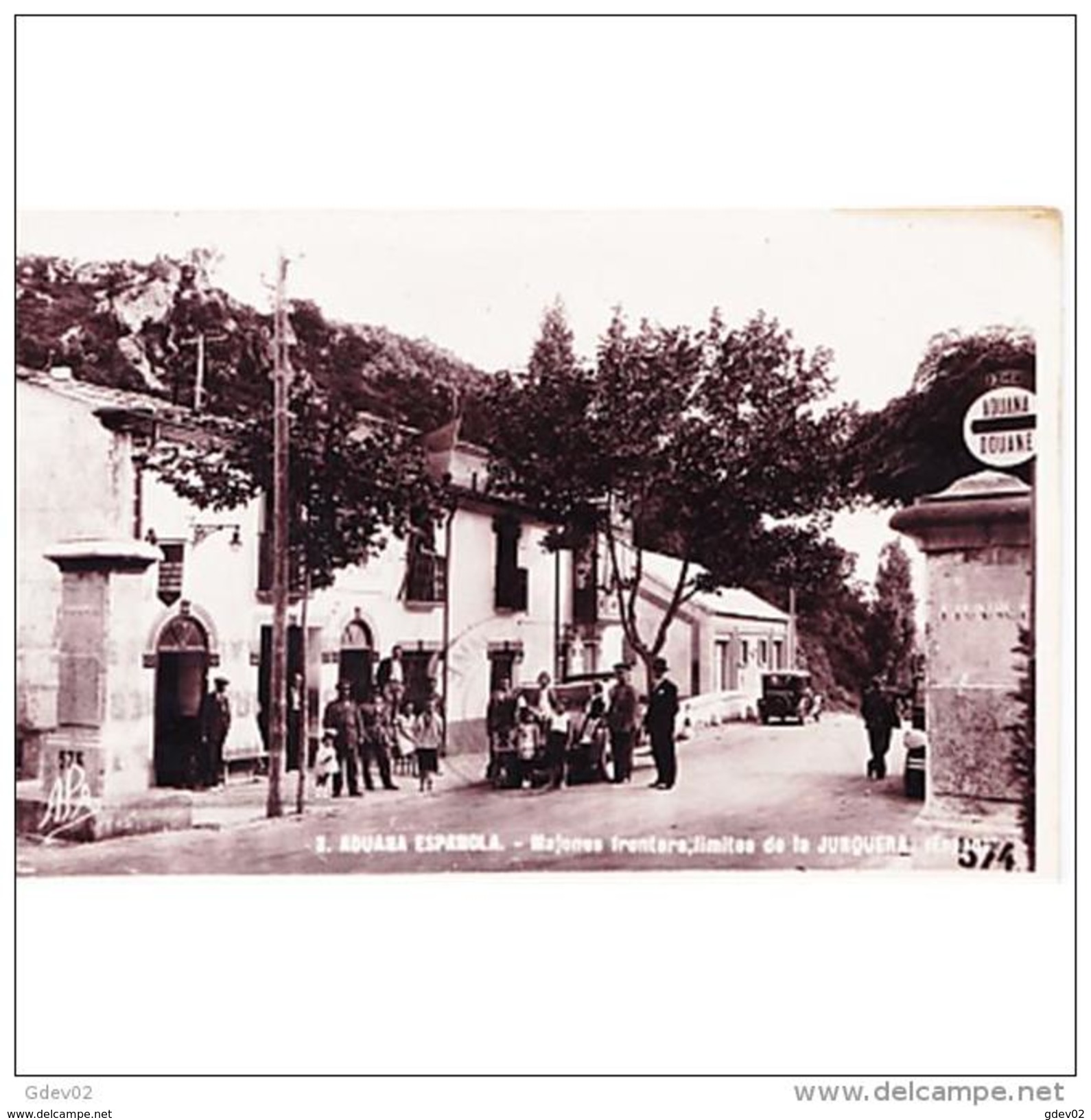 BCNTP3628-LFTD4784.Postal De BARCELONA.Edificios,puerto.ADUANA,MONUMENTO A COLON Y PUERTA DE LA PAZ En  BARCELONA.Circul - Aduana