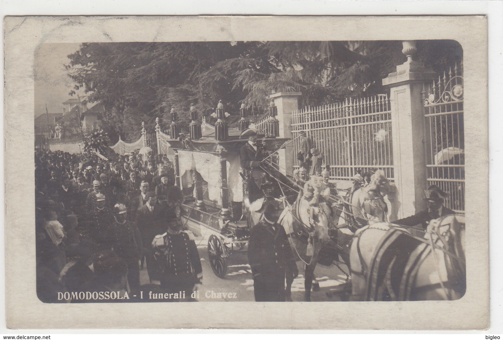 Domodossola - I Funerali Di Chavez - 1915    (PA-11-110329) - Accidents