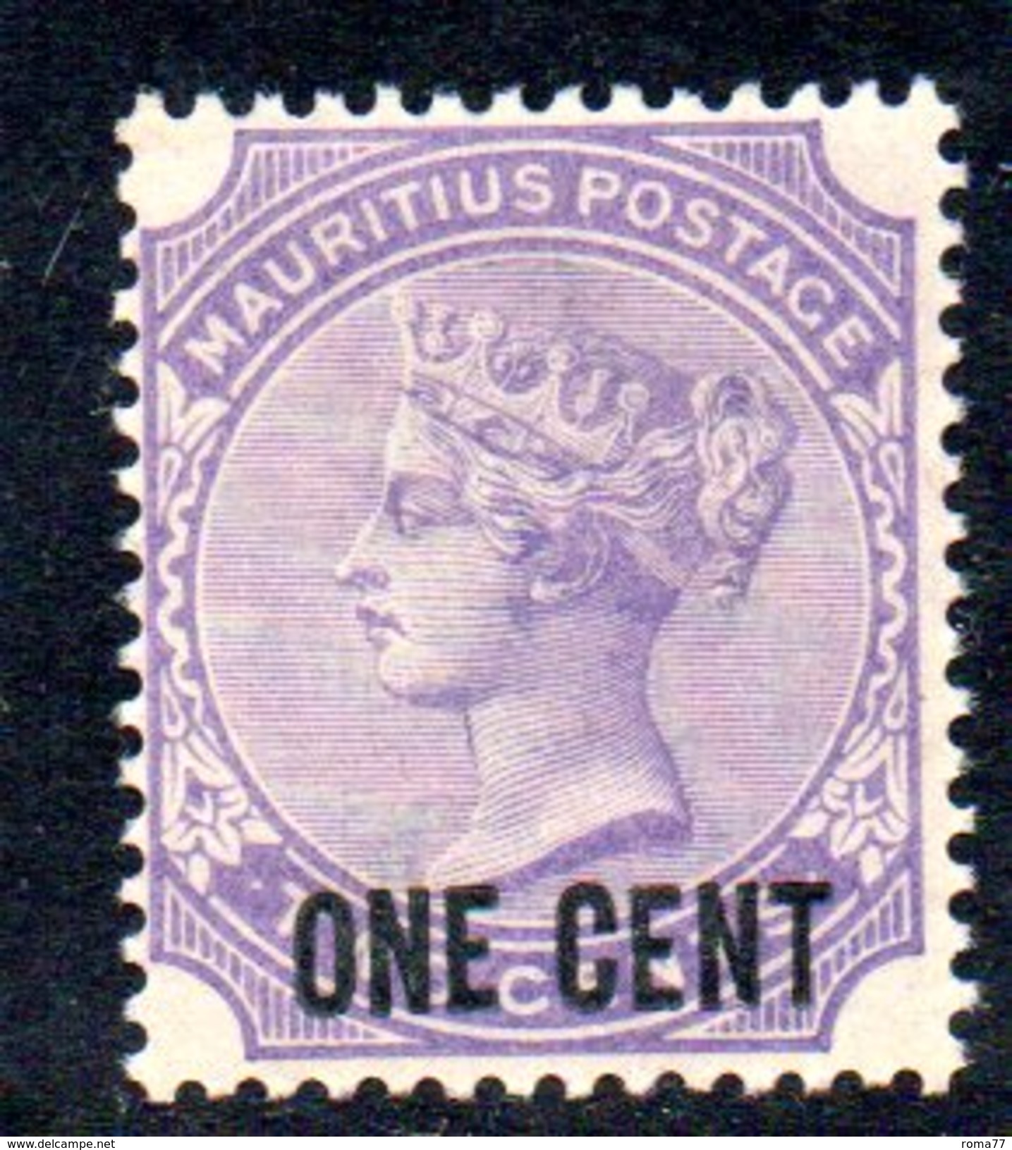 XP2306 - MAURITIUS 1885 , Yvert N. 76   *** - Mauritius (...-1967)