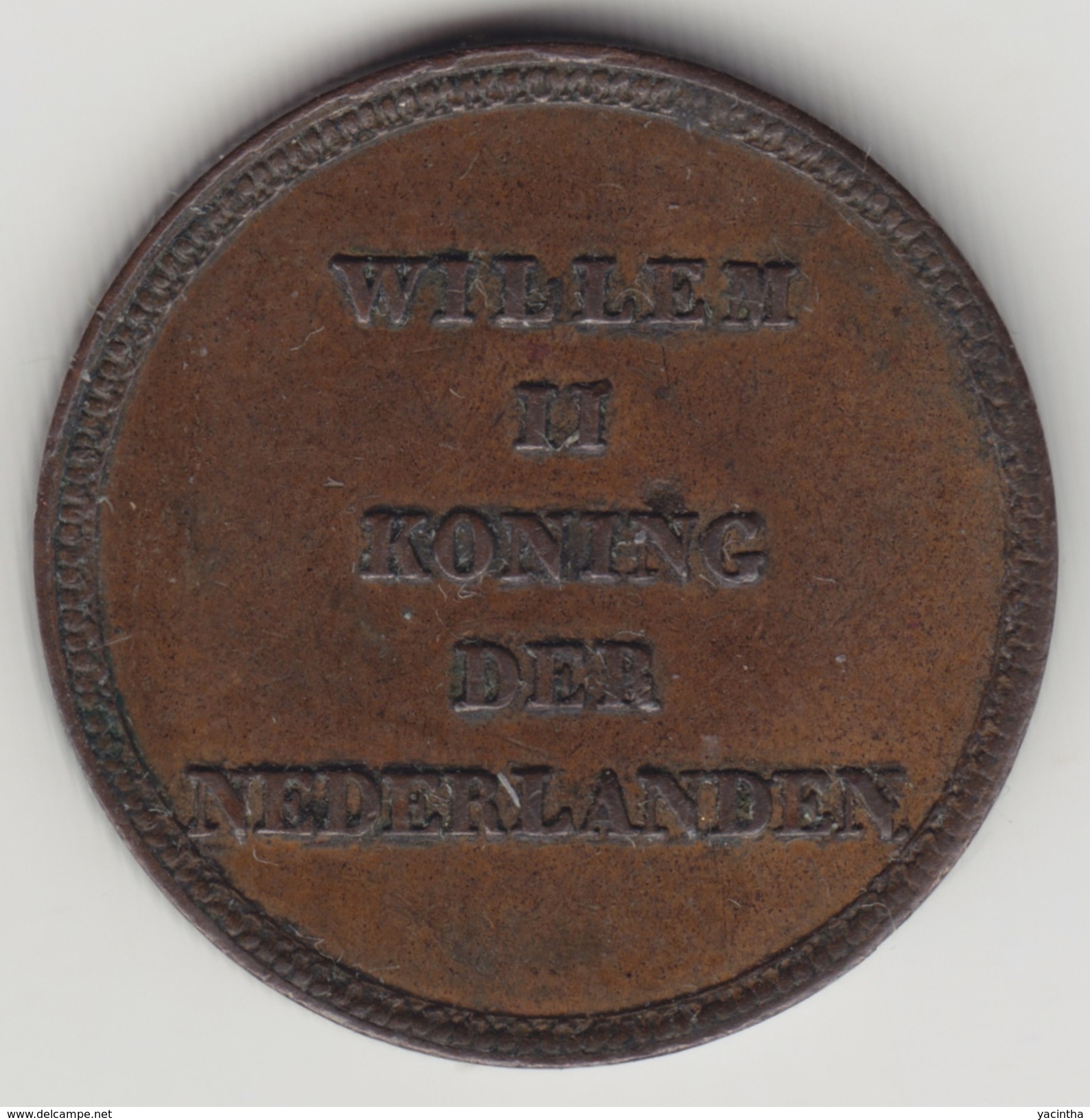 @Y@   Willem 2    Inhuldigingspenning  1840   (4589) - 1840-1849: Willem II