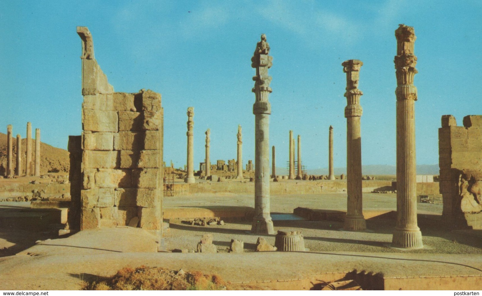 ÄLTERE POSTKARTE SHIRAZ PERSEPOLIS Ruins Ruinen Iran Cpa AK Postcard Ansichtskarte - Iran