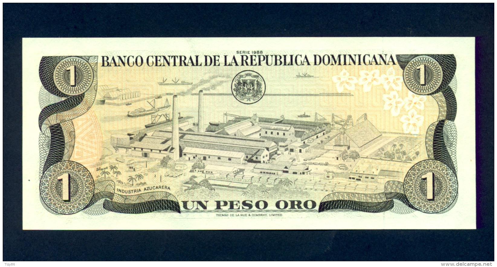 Banconota Repubblica Dominicana 1 Peso Oro - FDS 1982 - Repubblica Dominicana