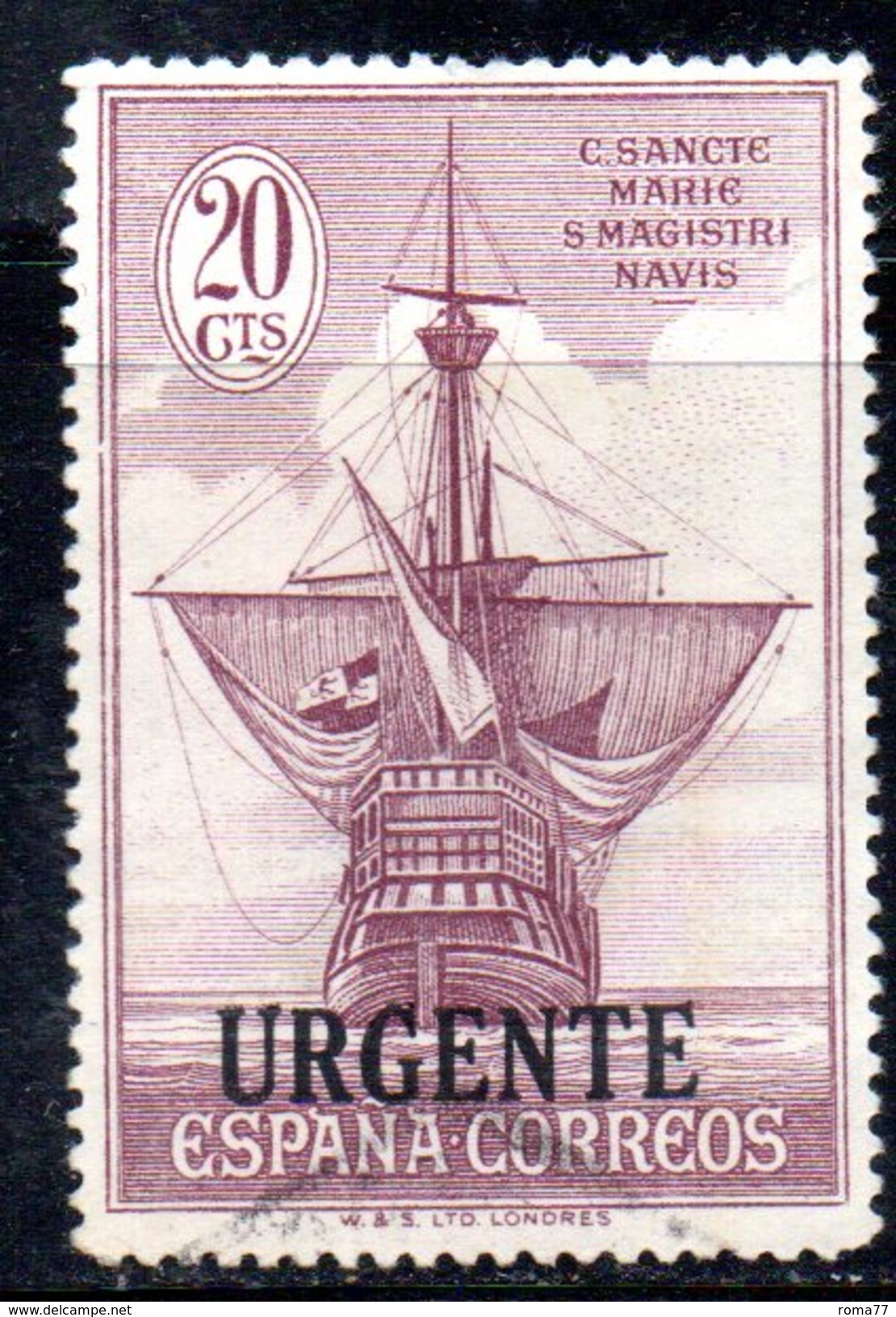 XP2320 - SPAGNA 1930 , Espresso N. 11  Usato - Correo Urgente