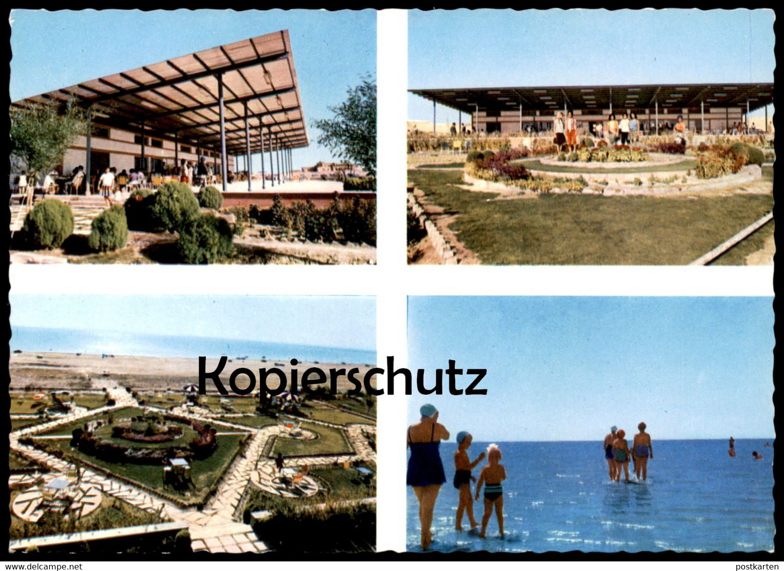 ÄLTERE POSTKARTE HABBANIYA BEACH IRAQ IRAK AL-HABBANIYYA Cpa AK Postcard Ansichtskarte - Iraq