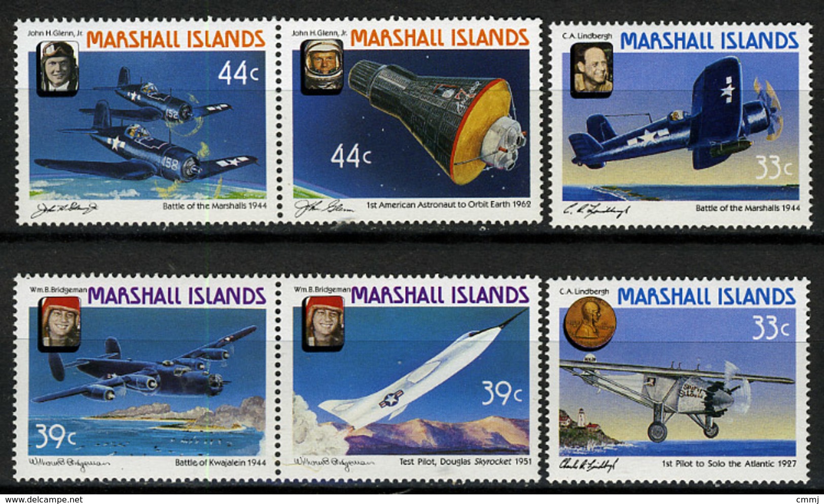 1987 - MARSHALL ISLANDS -  Catg.. Mi. 113/118 -  NH - (I-SRA3207.27) - Marshall