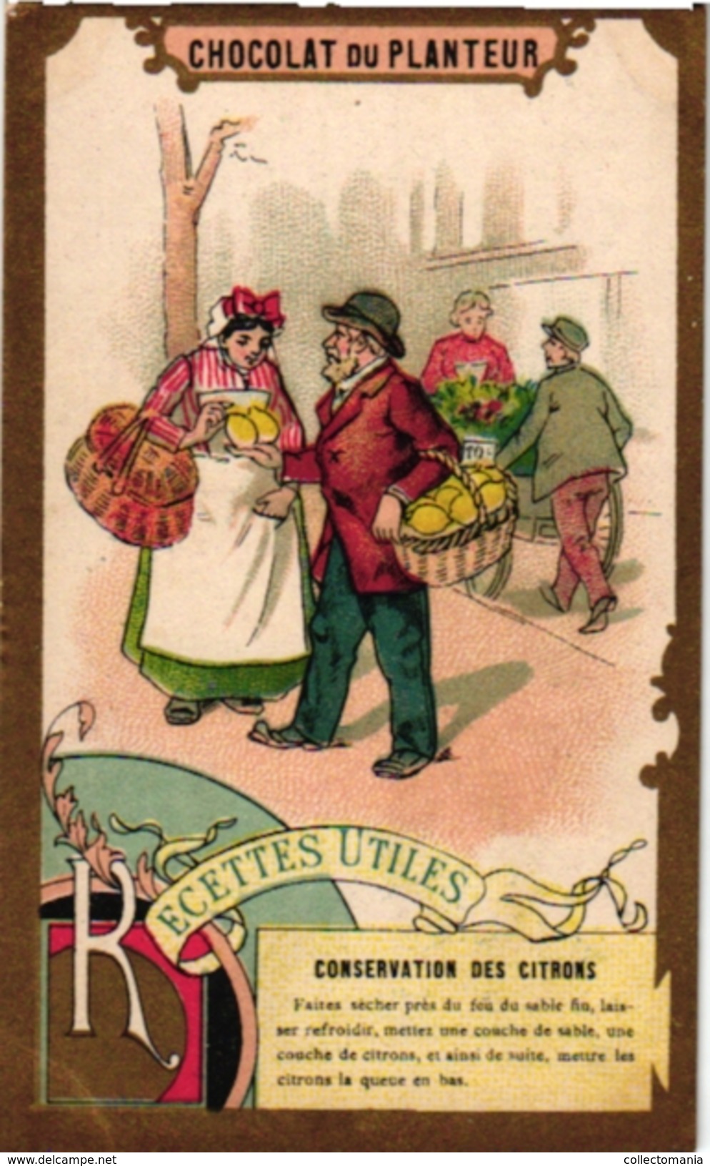 21 Cards C1900 Pub Chocolat du Planteur Recettes Utiles Moyen de... Imp de la Compagnie Coloniale