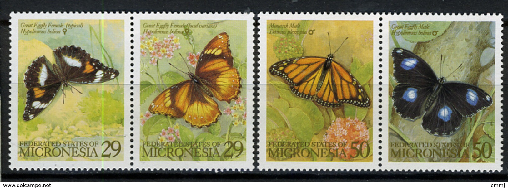 1993 - MICRONESIA -  Catg.. Mi. 313/316 -  NH - (I-SRA3207.28) - Micronesia