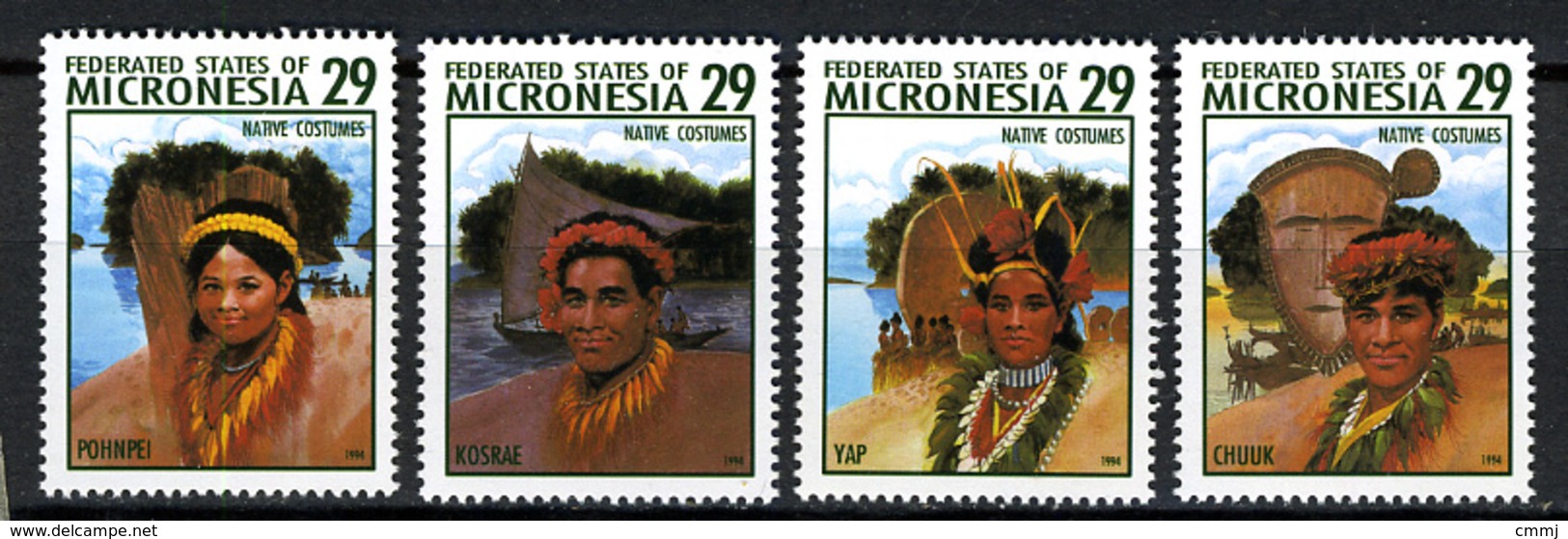 1994 - MICRONESIA -  Catg.. Mi. 356/359 -  NH - (I-SRA3207.28) - Micronesia