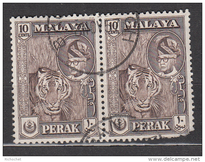 Malaisie -  Penang - 105 Obl En Paire - Perak