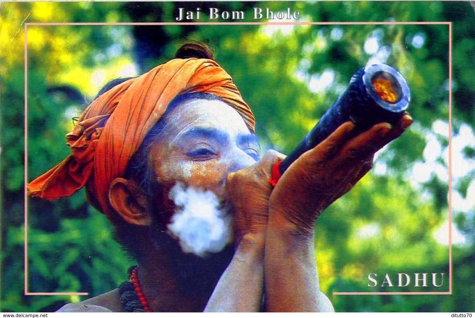 Jai Bom Bhole - Sadhu - Nepal - Formato Grande Viaggiata - E - Nepal