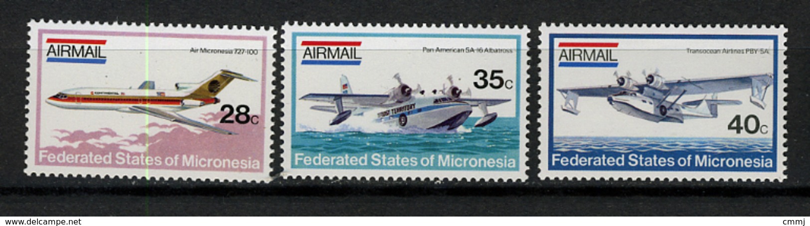 1984 - MICRONESIA -  Catg.. Mi. 21/23 -  NH - (I-SRA3207.31) - Micronesia