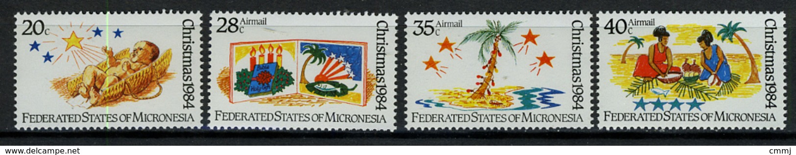 1984 - MICRONESIA -  Catg.. Mi. 28/31 -  NH - (I-SRA3207.31) - Micronesia