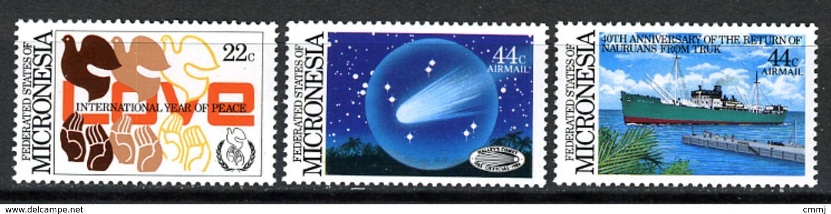 1985 - MICRONESIA -  Catg.. Mi. 50/52 -  NH - (I-SRA3207.31) - Micronesia