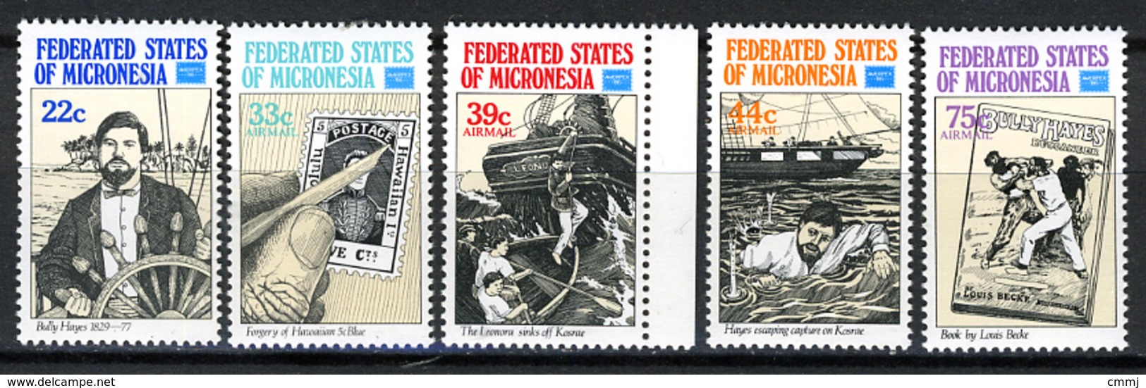 1986 - MICRONESIA -  Catg.. Mi. 57/61 -  NH - (I-SRA3207.31) - Micronesia