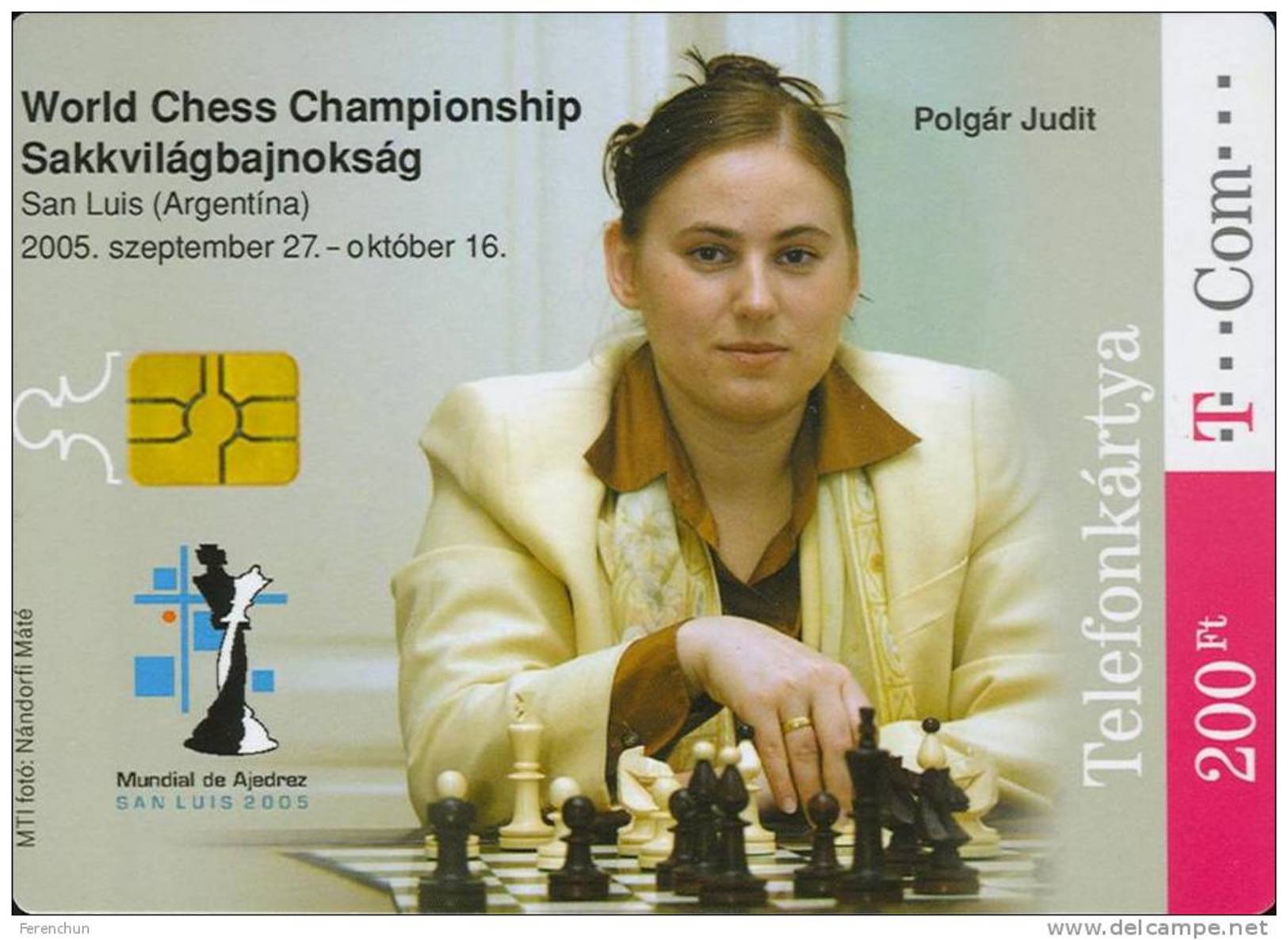 Hungarian Chess Player Judith Polgar