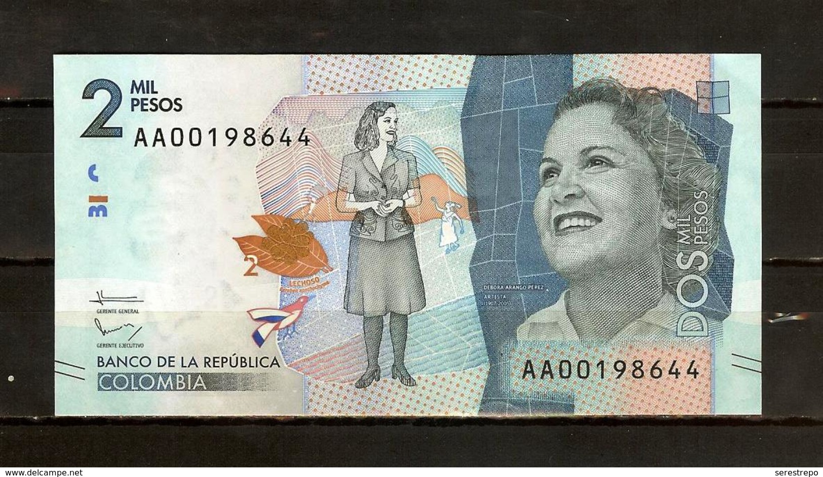 COLOMBIA 2015.08.19 - 2 Thousand Pesos - Colombia