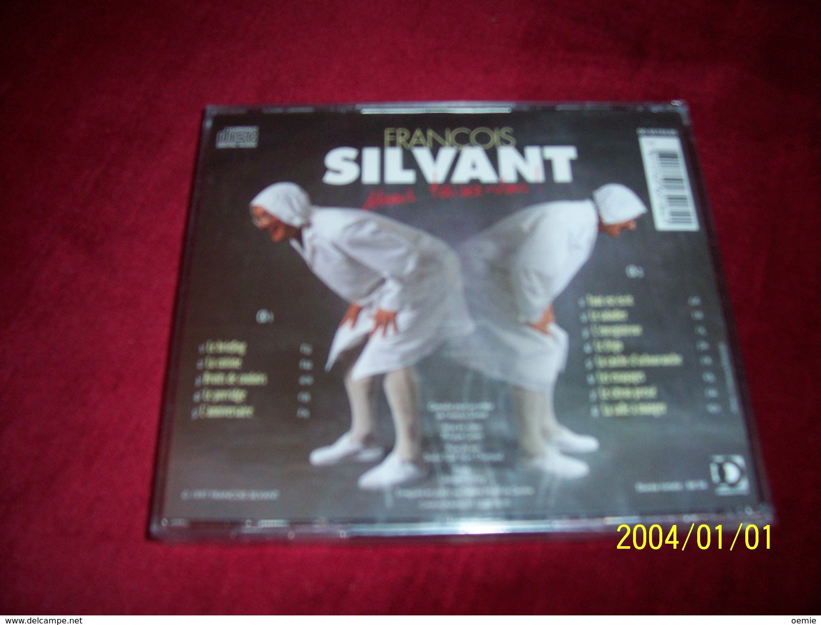 FRANCOIS SILVANT  ° MAIS TAISEZ VOUS  °  DOUBLE CD   //   CD NEUF SOUS CELOPHANE - Cómica