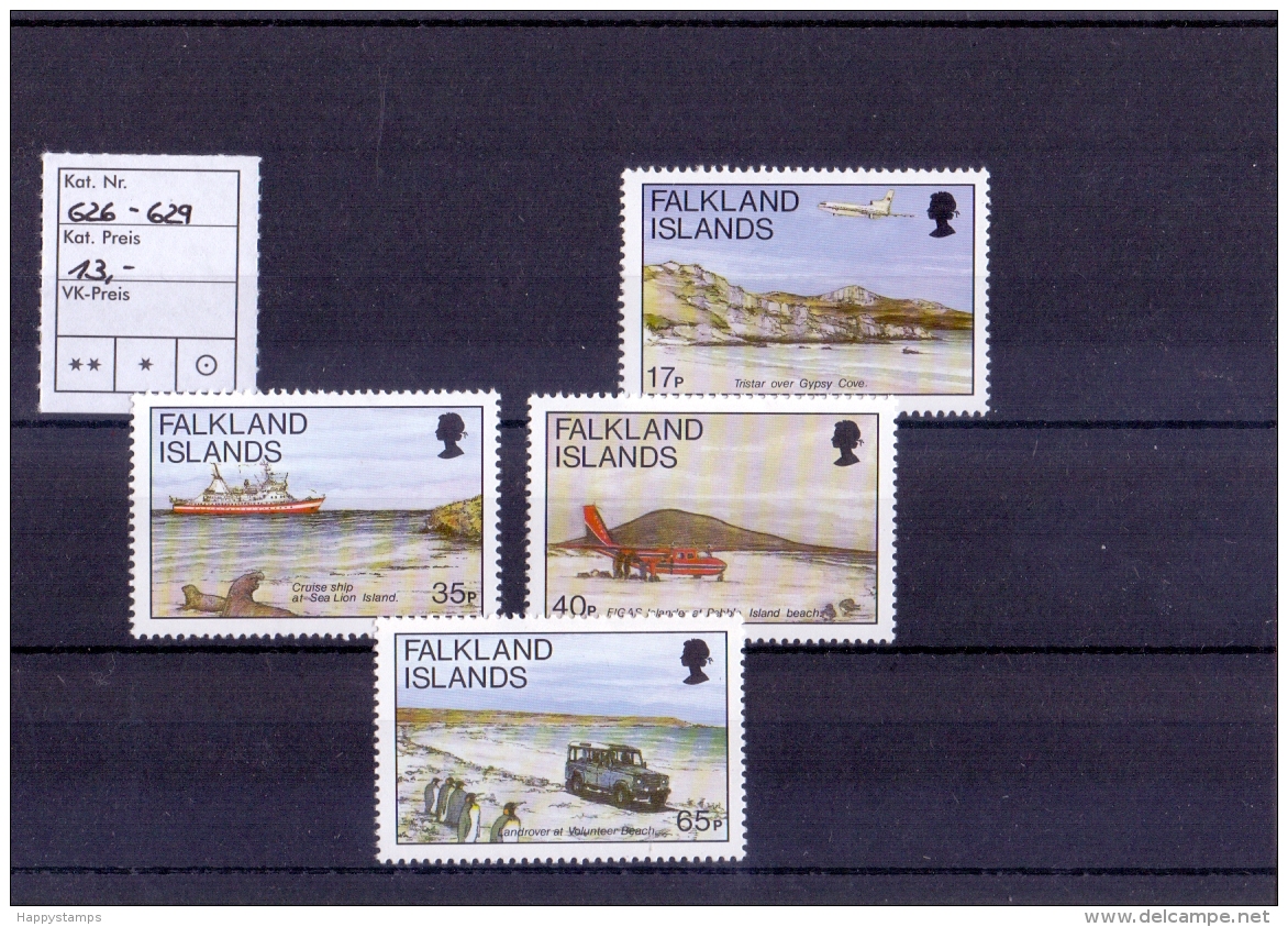 Falkland Islands - Strände / Beach 1994 (**/mnh) - Falkland Islands