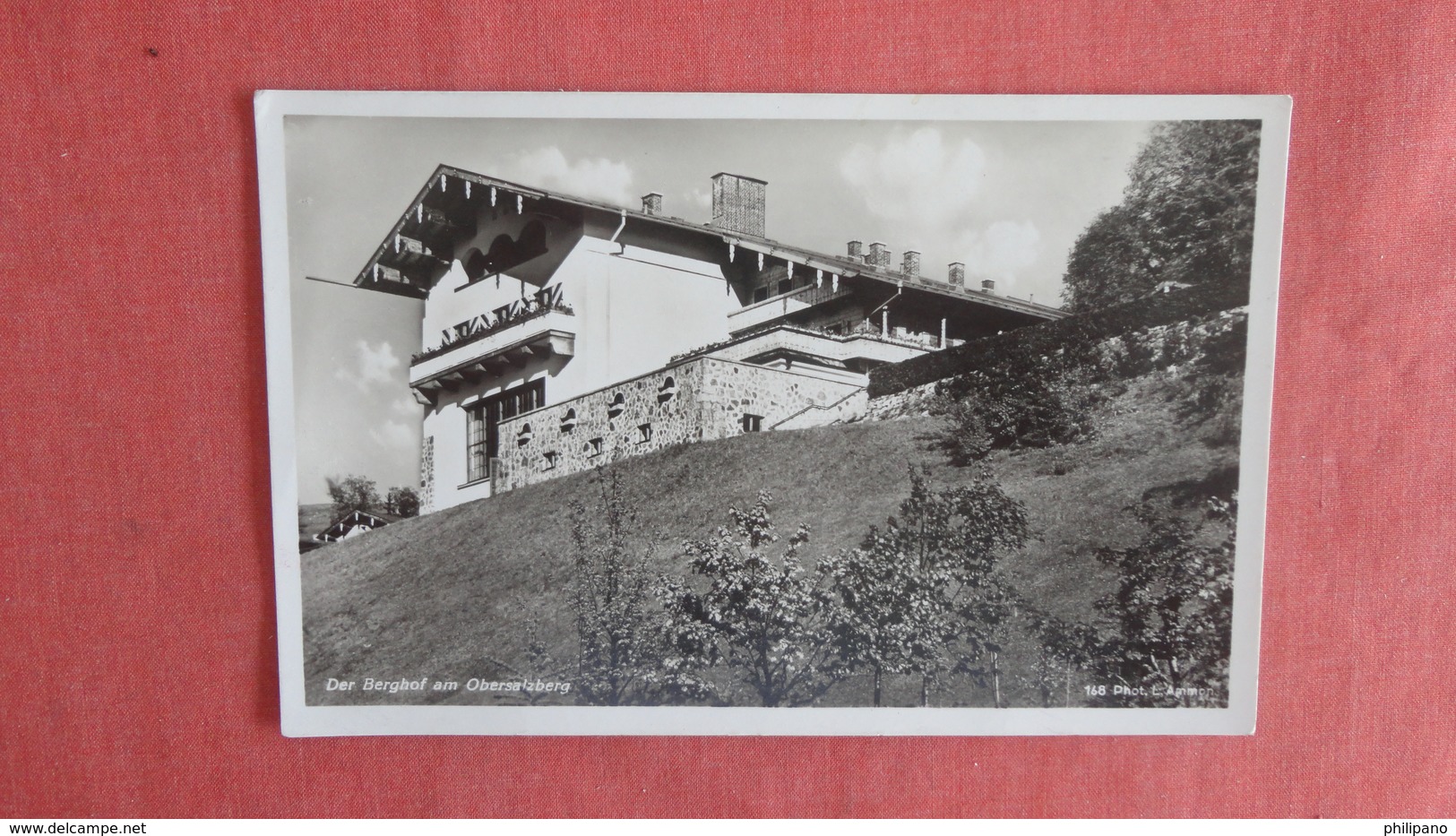 Hitler WWII  DER BERGHOF AM OBERSALZBERG Salzberg Berchtesgaden  --ref --2487 - War 1939-45