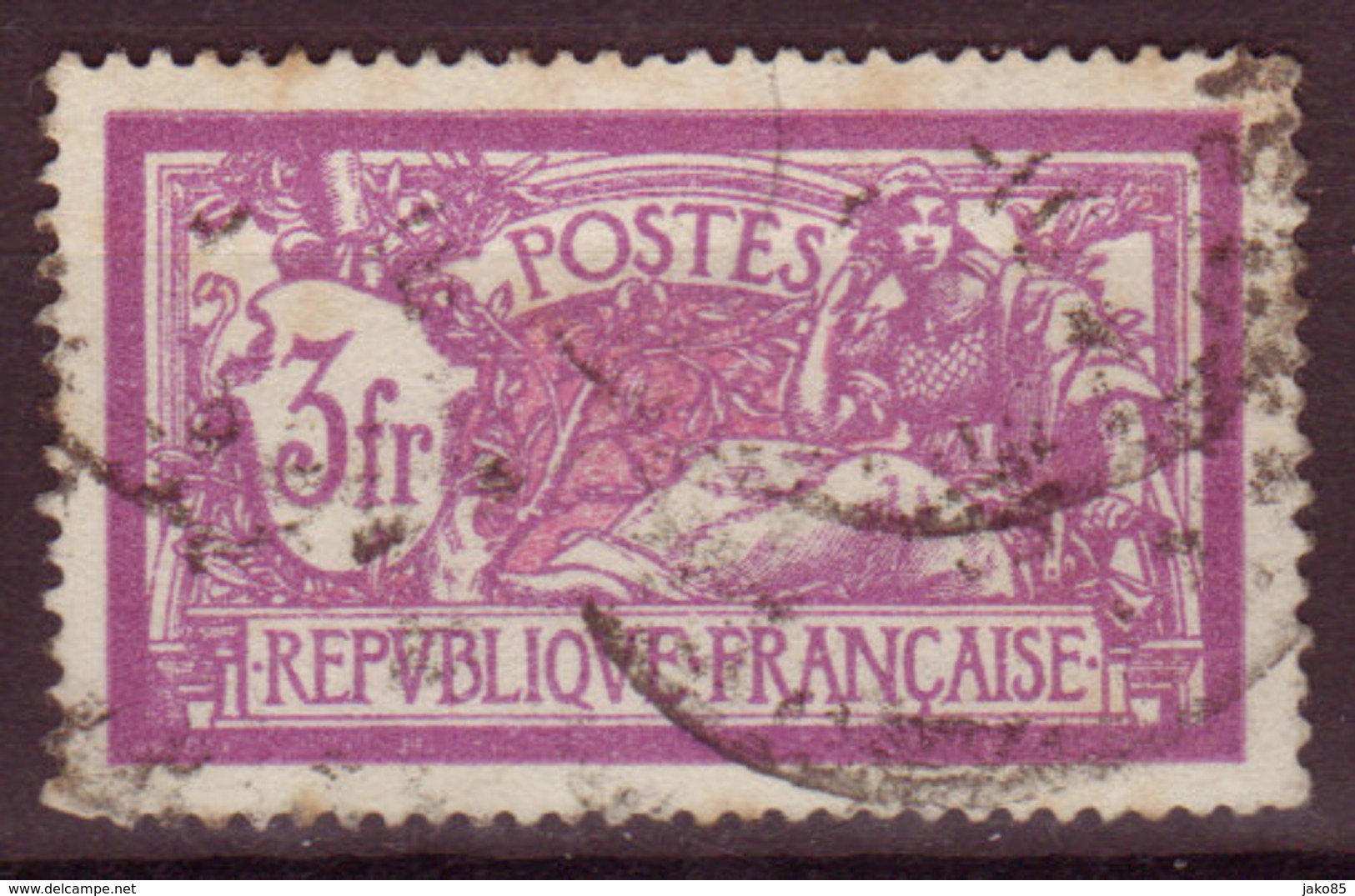 FRANCE - 1927 - YT N° 240 - Oblitéré - Merson - Used Stamps