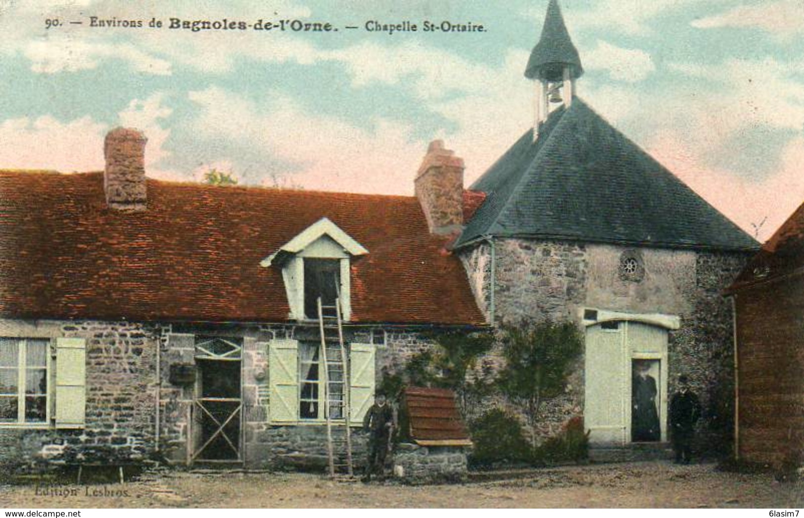 CPA - Environs De BAGNOLES-de-l'ORNE (61) - Aspect De La Chapelle St-Ortaire En 1911 - Bagnoles De L'Orne