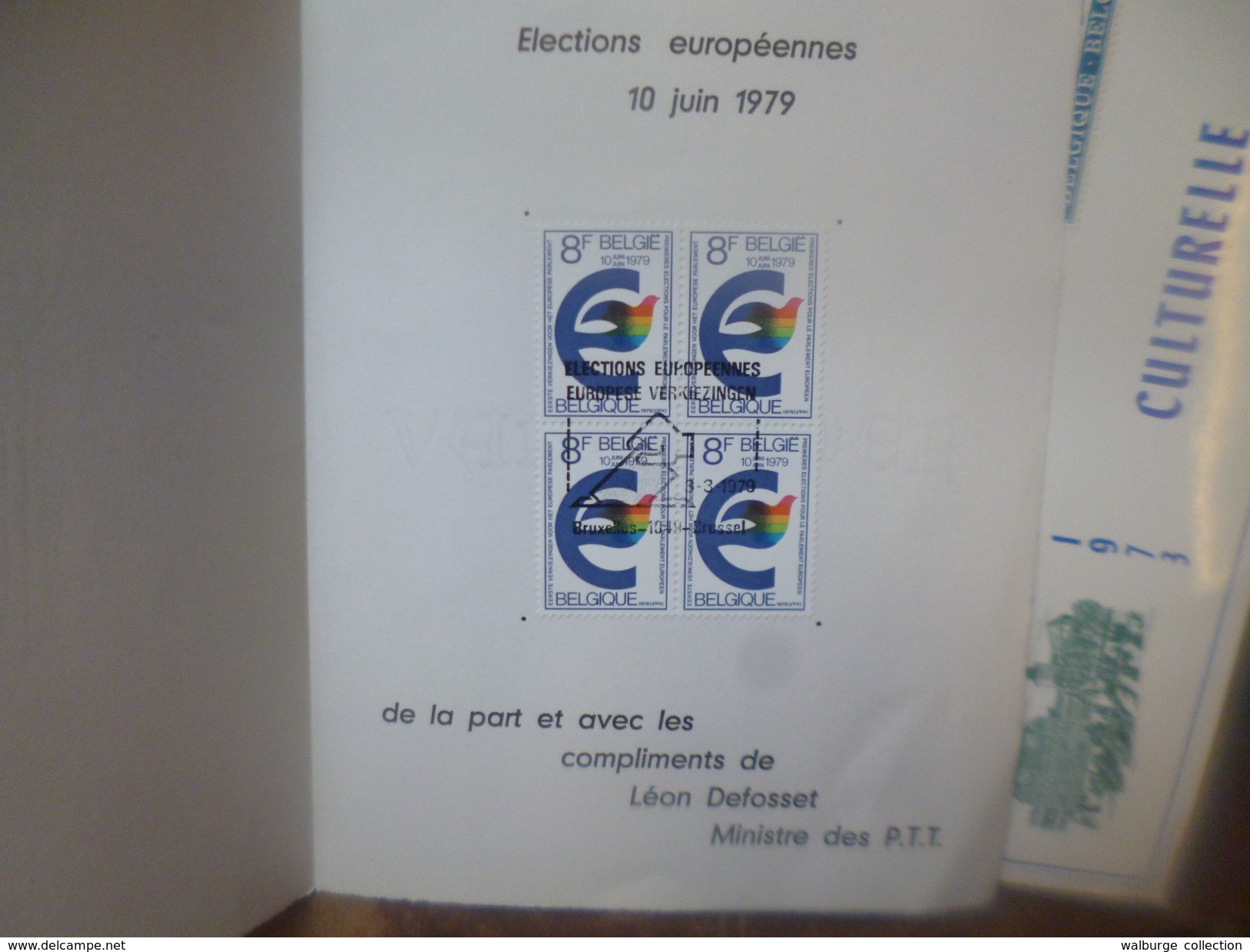 DEPART 1 EURO ! BELGIQUE 147 EURO DE FACIALE NET + DOCUMENTS POSTAUX !!! TRES BEAU LOT !(1573) 1 KILO 100