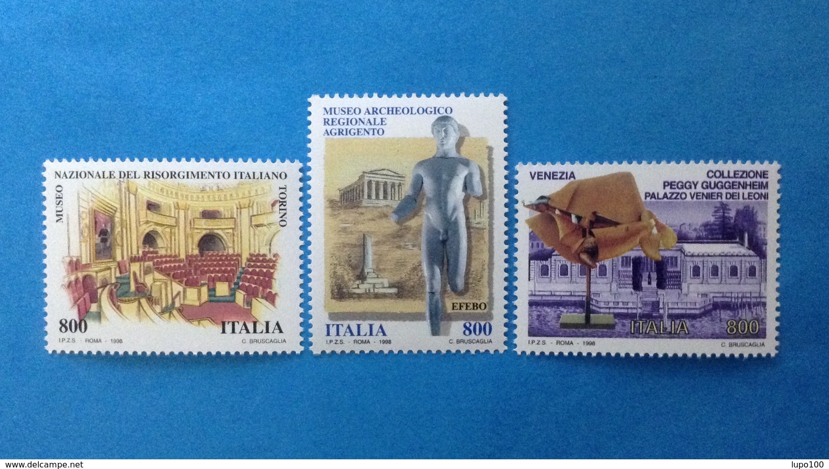 1998 ITALIA FRANCOBOLLI NUOVI STAMPS NEW MNH**  - MUSEI NAZIONALI - - 1991-00: Mint/hinged