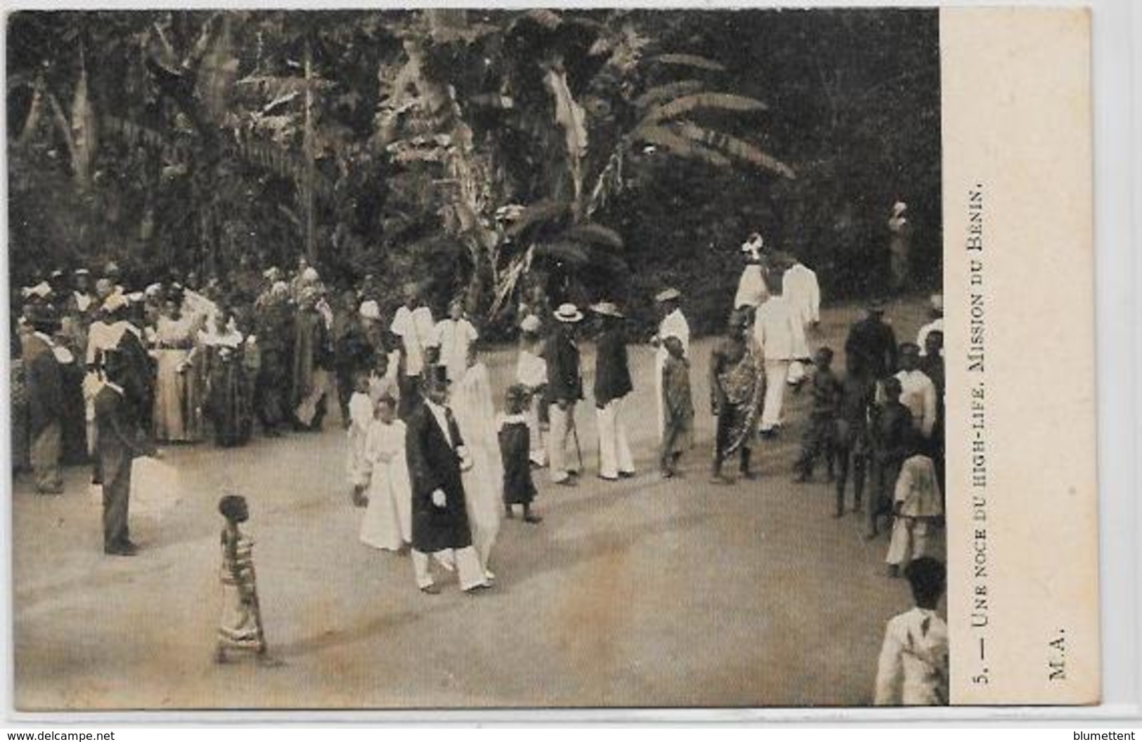 CPA DAHOMEY Afrique Noire Colonies Françaises Non Circulé Une Noce - Dahomey