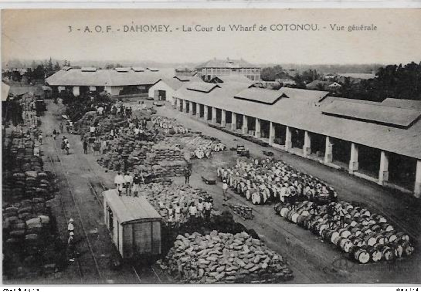 CPA COTONOU DAHOMEY Afrique Noire Colonies Françaises Non Circulé Métier - Dahome