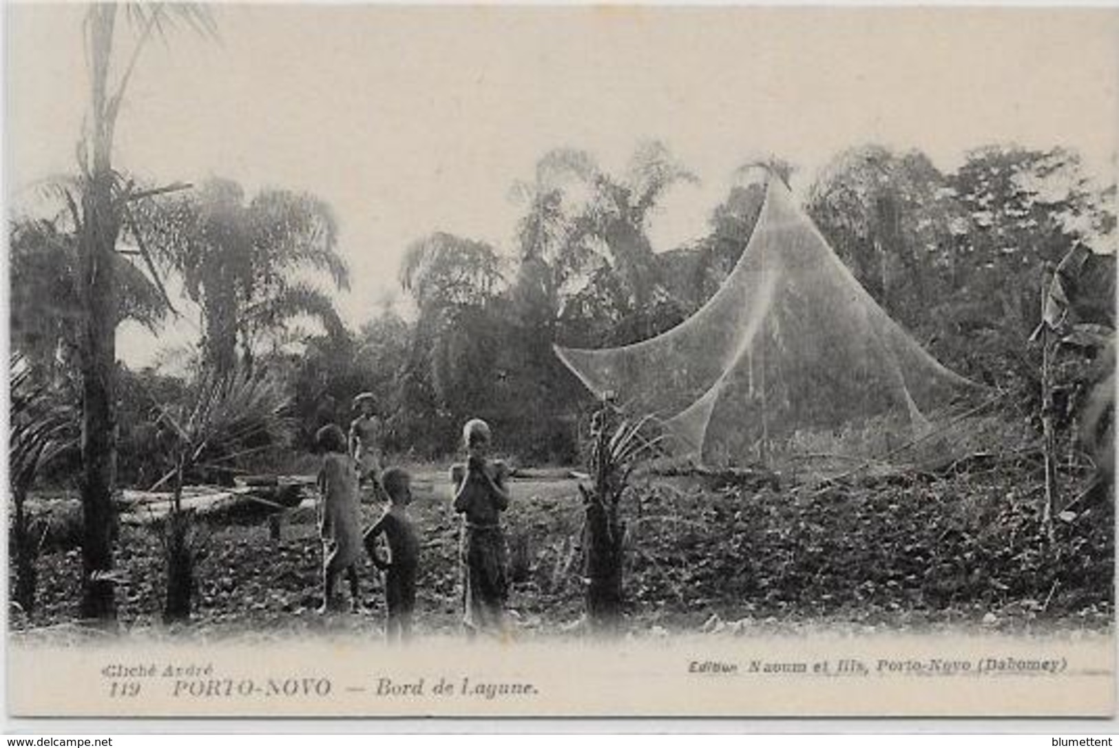 CPA Porto NOVO Afrique Noire Colonies Françaises Non Circulé Village De Pêcheurs - Dahomey