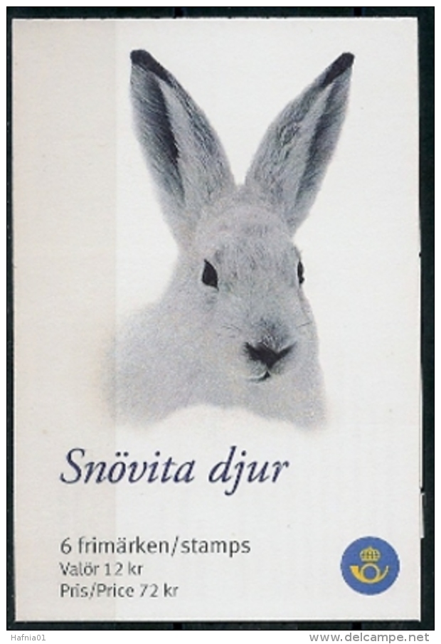 Piotr Naszarkowski. Sweden 2009. Animals. Booklet.  Michel MH 327 Cylinder 1 With Control Number.  MNH. - 1904-50