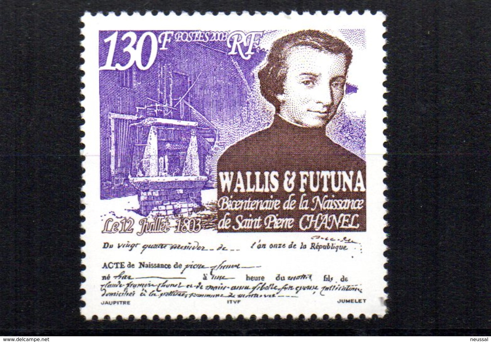 Sello  Nº 601 Wallis Et Futuna - Nuevos