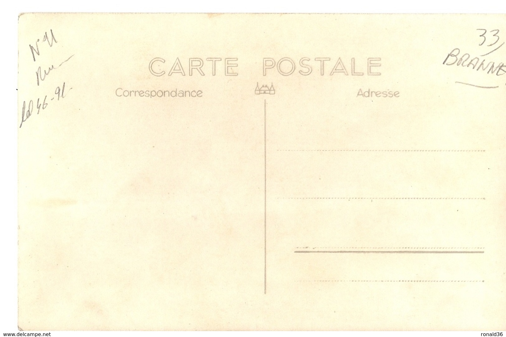 Cpp 25 Doubs BESANCON  Bicyclette Portraits & Hotel Café Restaurant TSCHUPP CHARLES TEL 46 91 N° 11 Rue Des Boucheries - Autres & Non Classés