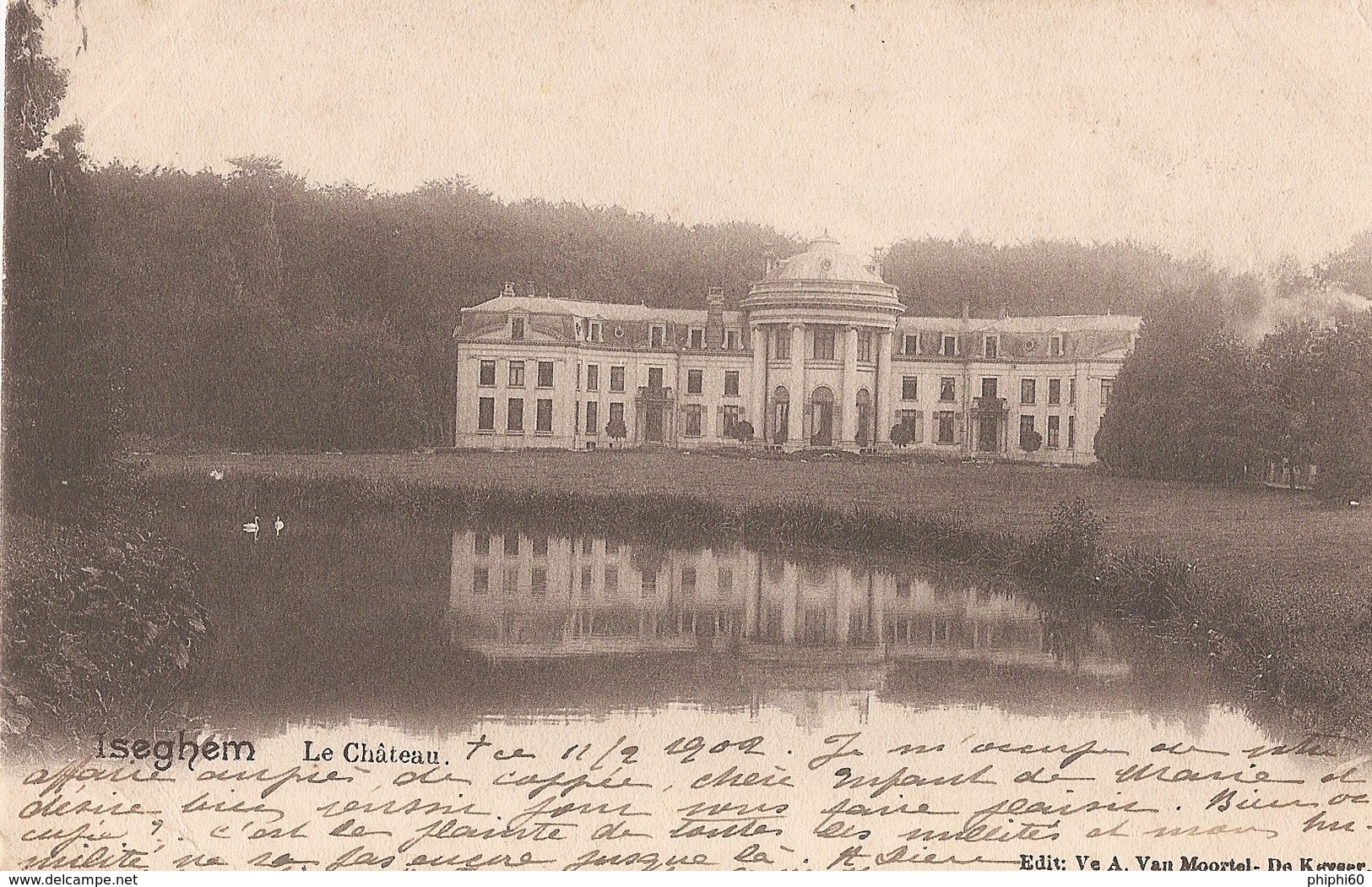 BELGIQUE  -  ISEGHEM  -  Le Château - Izegem