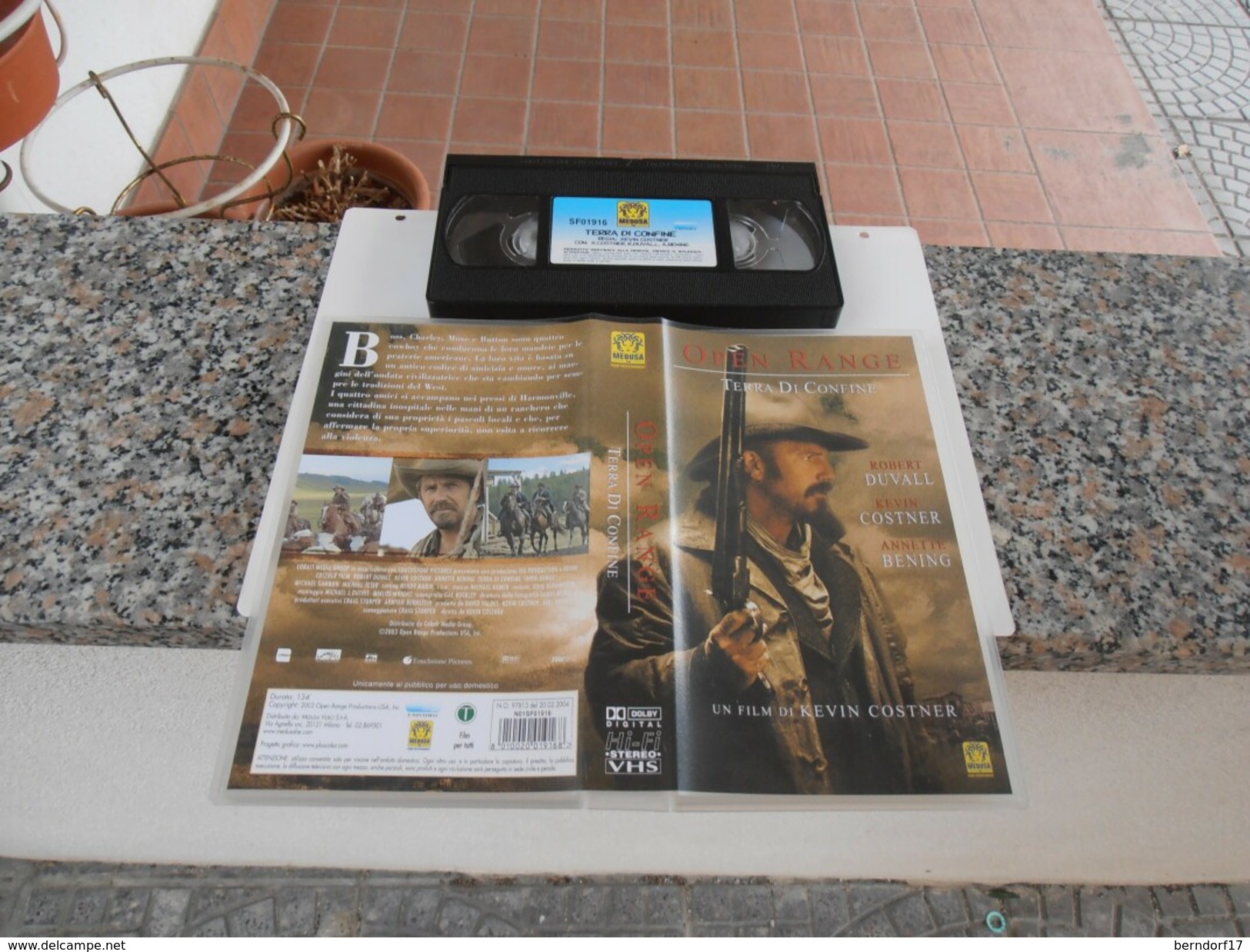 Terra Di Confine VHS - Western/ Cowboy
