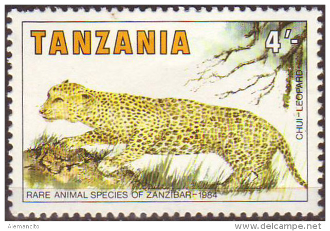 TANZANIA  - SELLO AÑO 1984 - Tanzania (1964-...)