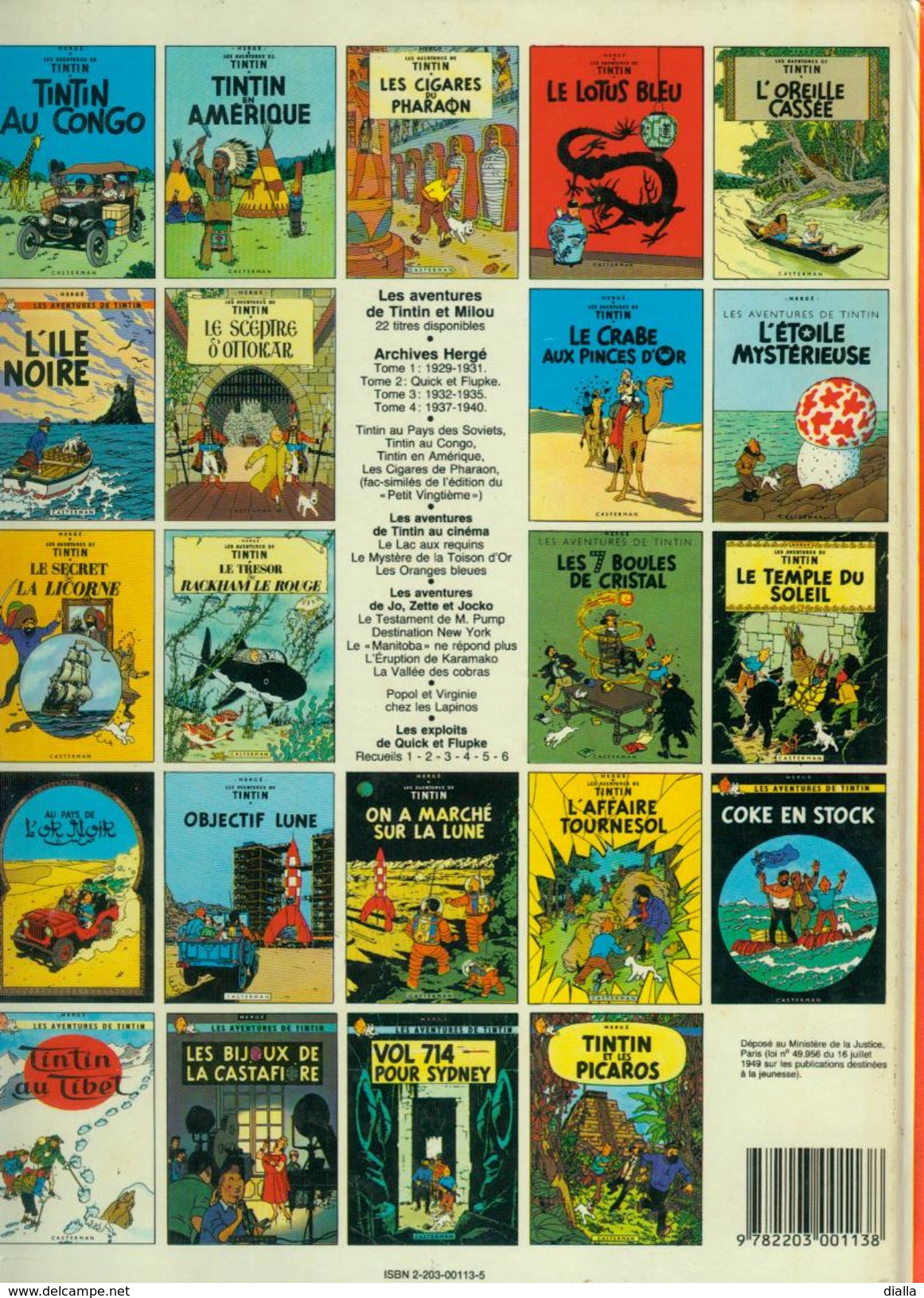 Hergé - Tintin * "Le Temple Du Soleil", édition 1984 - Hergé
