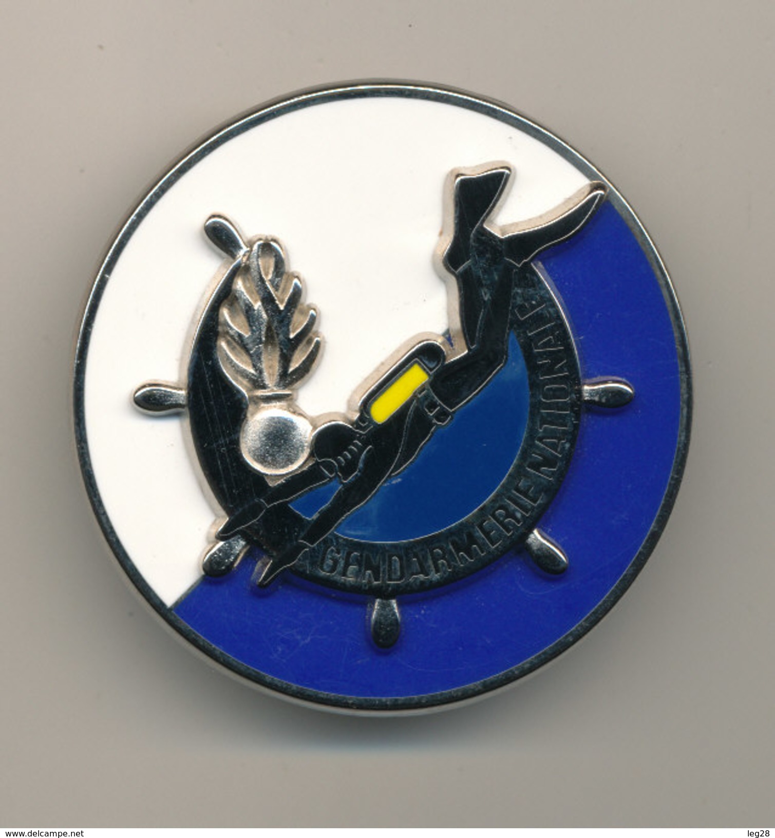 GENDARMERIE NATIONALE  PLONGEUR - Police & Gendarmerie