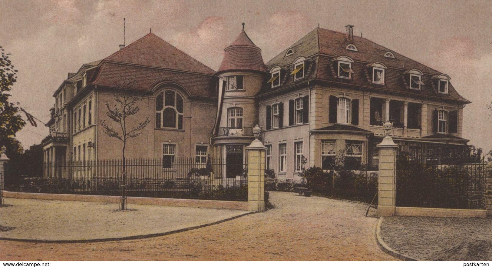 ALTE POSTKARTE LEVERKUSEN OPLADEN LANDRATSAMT Amt Villa Postcard Cpa AK Ansichtskarte - Leverkusen