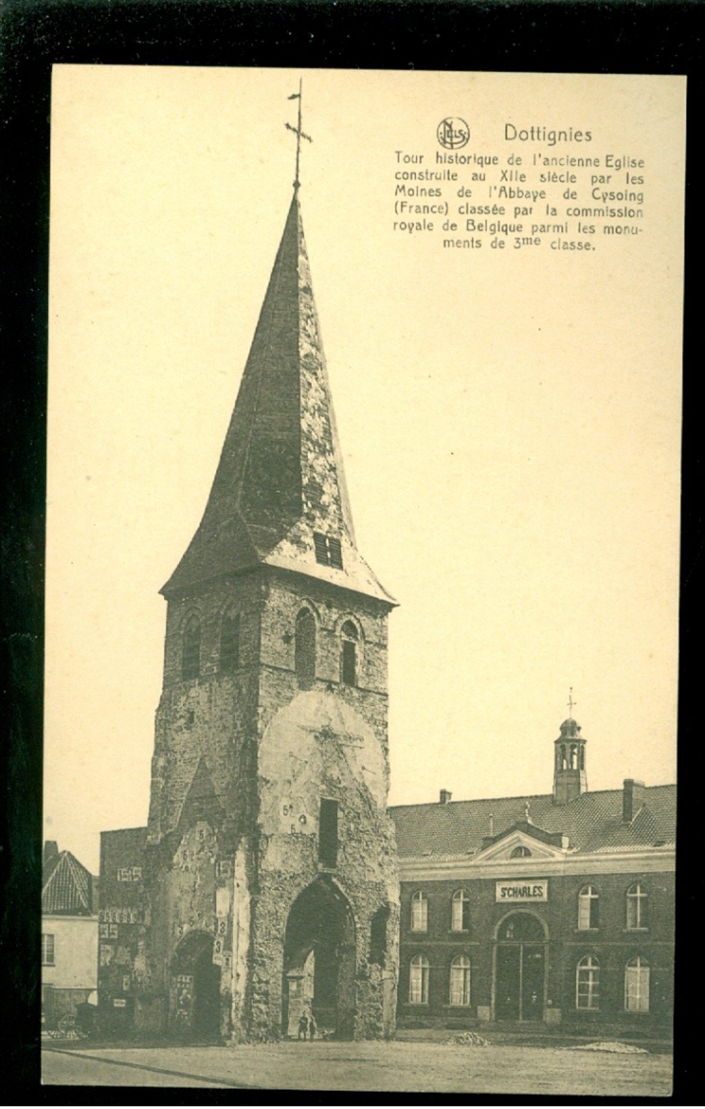 Dottignies (Mouscron - Moeskroen)  :   Tour De L'ancienne Eglise - Mouscron - Moeskroen