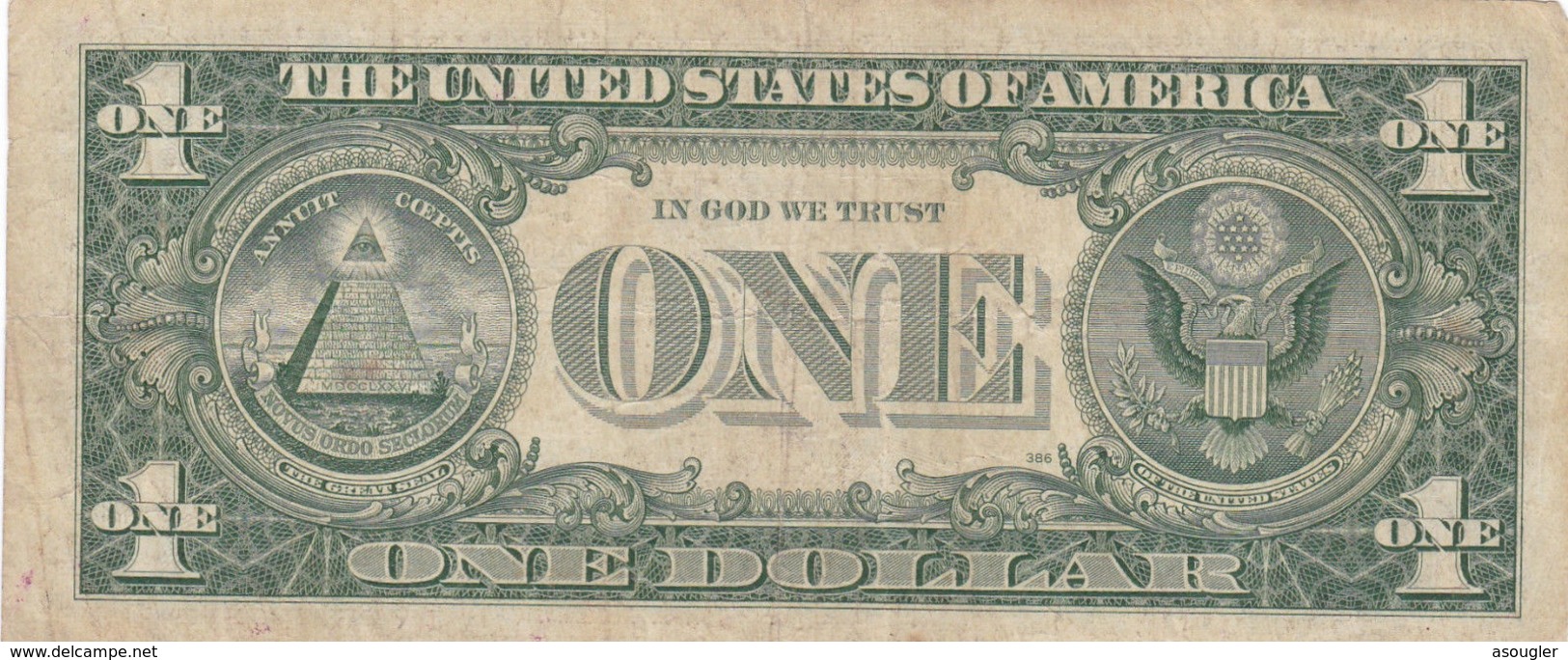 USA 1 $ DOLLAR 1957A SILVER CERTIFICATE G-VG "free Shipping Via Regular  Air Mail (buyer Risk)" - Certificaten Van Zilver (1928-1957)