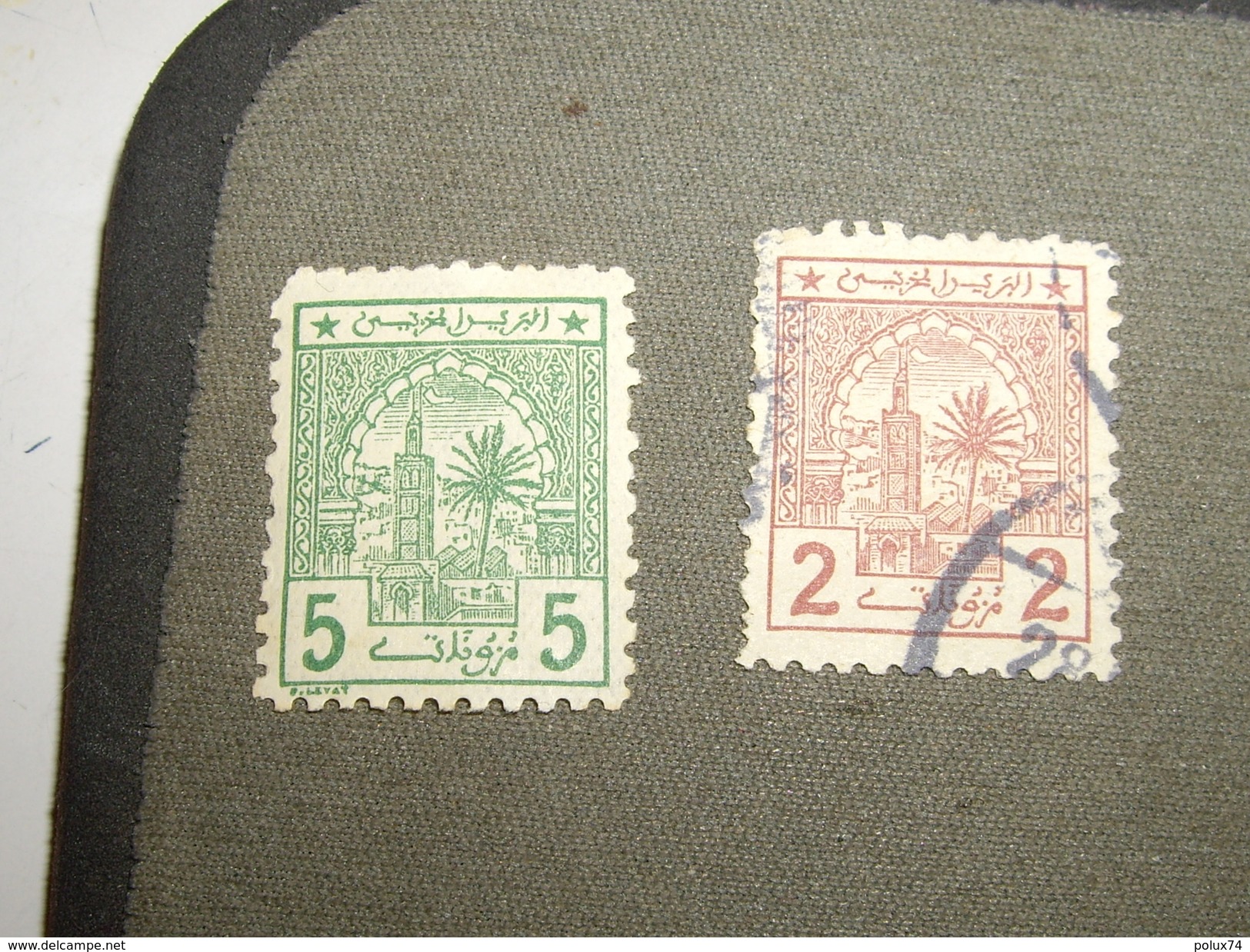 COLONIES COLONY   MAROC 1913 - Locals & Carriers